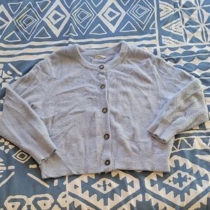 Marine Layer Sky Blue Button-Up Cardigan